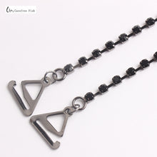 Load image into Gallery viewer, Carefree Fish New Silver Plated Metallic Sexy Rhinestone Bra Straps For Women Elegant Crystal Bra Shoulder Lingerie Accessories