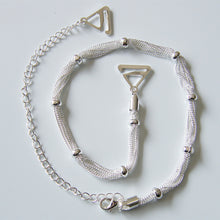 Load image into Gallery viewer, Carefree Fish New Silver Plated Metallic Sexy Rhinestone Bra Straps For Women Elegant Crystal Bra Shoulder Lingerie Accessories