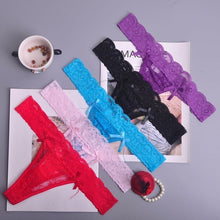 Load image into Gallery viewer, Hot Silk Sexy Women Thongs g string Seamless Panties Female Underwear Tanga Panties Low-Rise Lingerie Panty Intimates 1pcs ac125