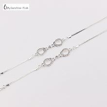 Load image into Gallery viewer, Carefree Fish New Silver Plated Metallic Sexy Rhinestone Bra Straps For Women Elegant Crystal Bra Shoulder Lingerie Accessories
