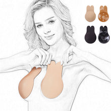 Load image into Gallery viewer, Reusable Women Breast Petals Lift Nipple Cover Invisible Petal Adhesive Strapless Backless Stick on Bra Silicone Breast Stickers
