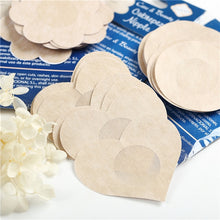 Load image into Gallery viewer, Reusable Women Breast Petals Lift Nipple Cover Invisible Petal Adhesive Strapless Backless Stick on Bra Silicone Breast Stickers

