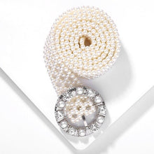 Load image into Gallery viewer, Miwens Trendy ZA Double Buckle Belt Women Vintage Gold Metal Chain Belt Boho Faux Black Leather Statement Belt Party Jewelry
