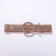 Load image into Gallery viewer, Miwens Trendy ZA Double Buckle Belt Women Vintage Gold Metal Chain Belt Boho Faux Black Leather Statement Belt Party Jewelry
